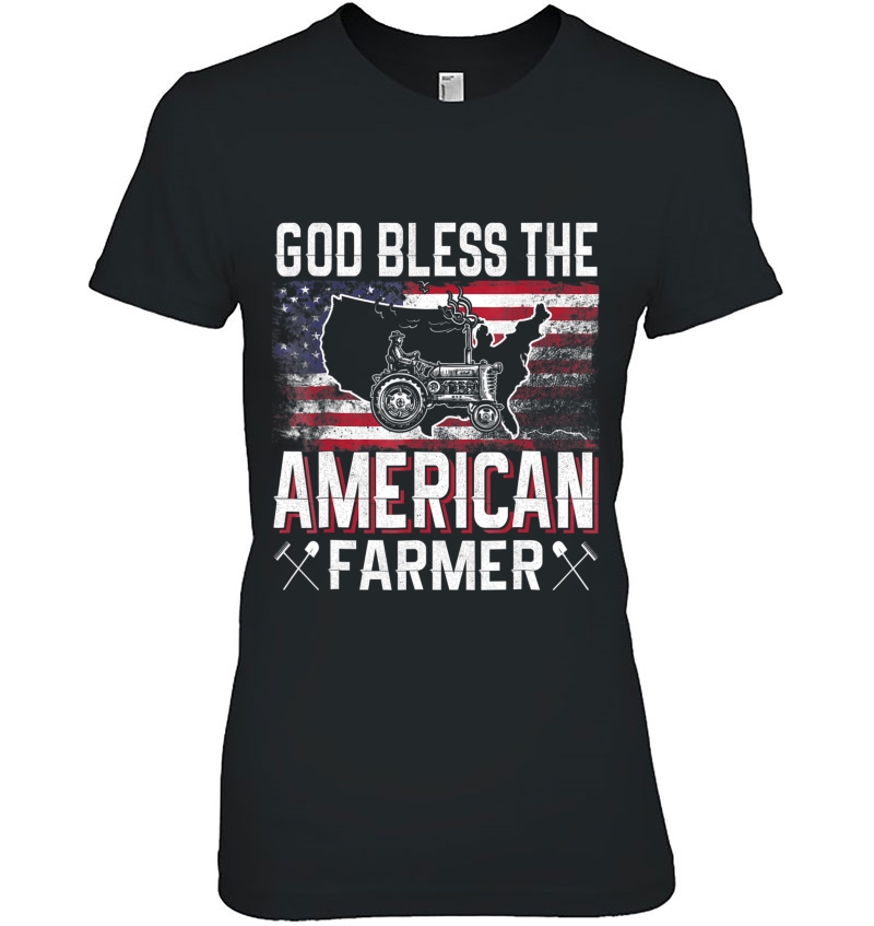 God Bless The American Farmer Hoodie