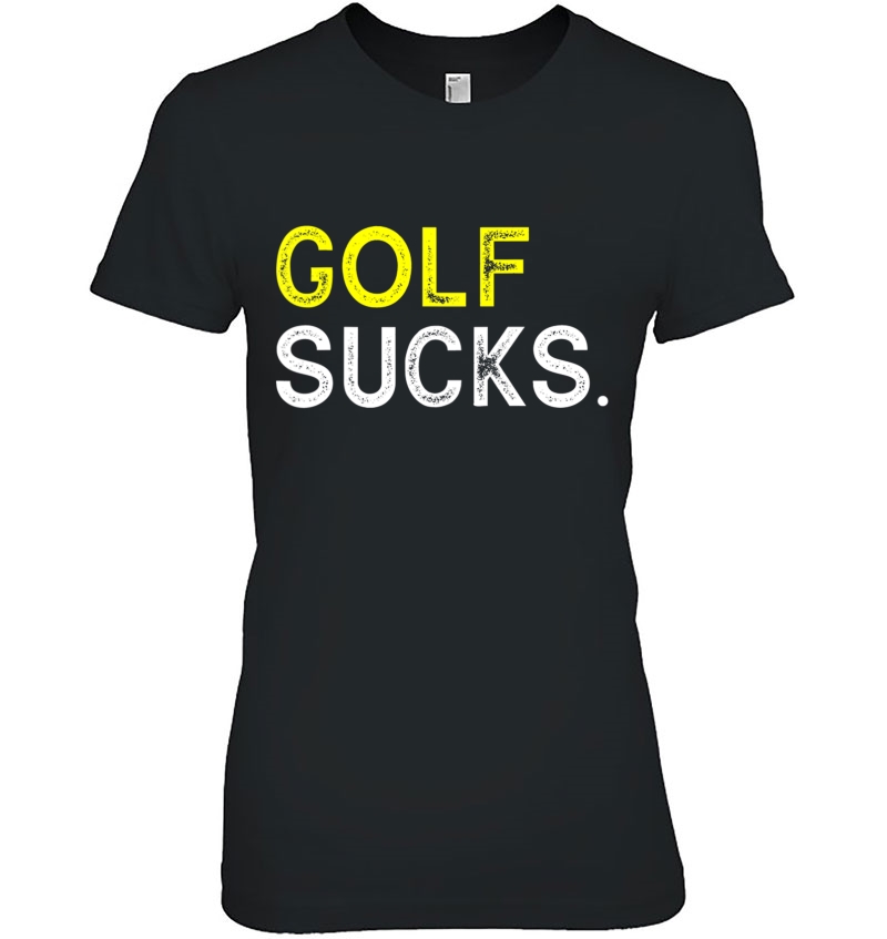 Golf Playing Sucks Funny Best Gift Golfer Golfing Sport Hoodie