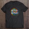 Groovy Grandpa Novelty Colorful Fun Tee