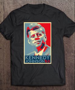 Kennedy Johnson 1960 Retro Campaign 4Th Of July President Tee