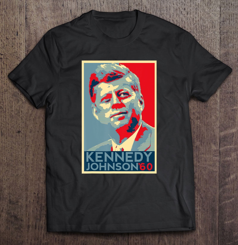 Kennedy Johnson 1960 Retro Campaign 4Th Of July President Shirt