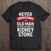 Kidney Stone Survivor Funny Old Man Recovery Gag Gift Premium Tee