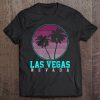 Las Vegas Nevada - Retro Vintage Palm Trees Souvenir Gift Tee