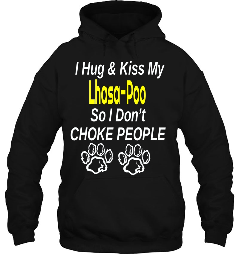 Lhasa-Poo Hug Kiss Love Dog Puppy Canine Gift Mugs