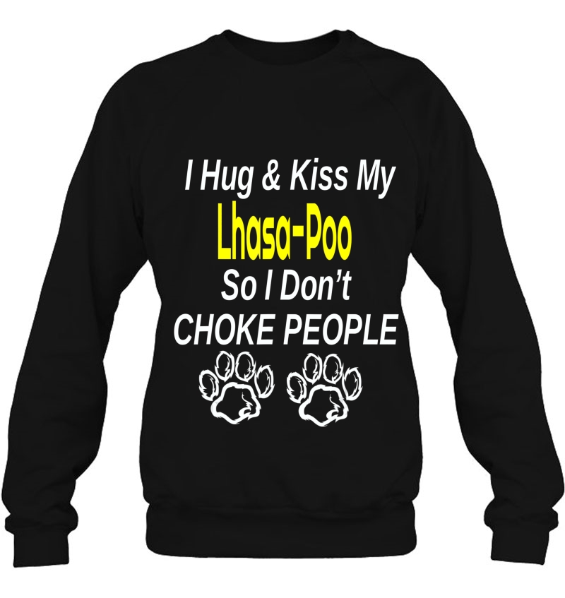 Lhasa-Poo Hug Kiss Love Dog Puppy Canine Gift Mugs