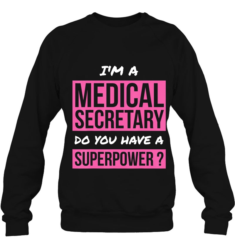 Medical Secretary Gift Superpower Funny Medical Secretary Mugs