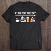 Mens Funny Biking Adult Humor Coffee Mountain Bike Beer Cycling Tee