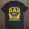 Mens I'm A Dad And Sheriff Deputy Nothing Scares Me Police Funny Tee