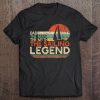 Mens Vintage Sailing Dad The Man The Myth The Legend Sailor Gift Tee