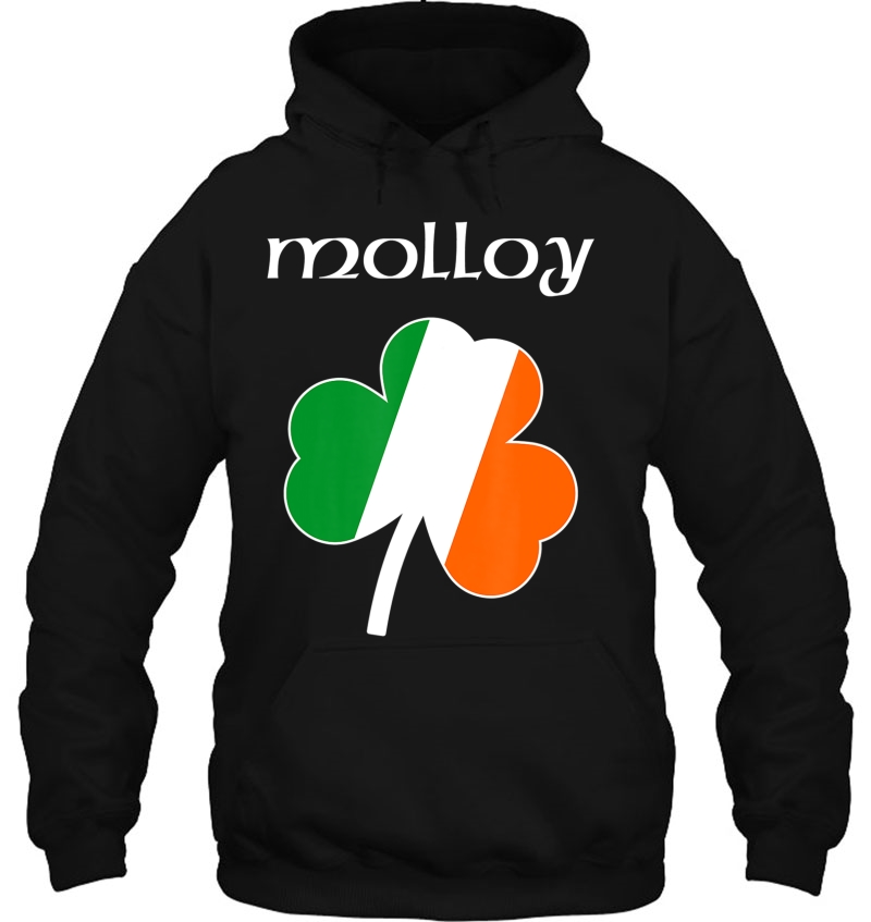 Molloy Irish Last Name Gift Ireland Flag Shamrock Surname Mugs