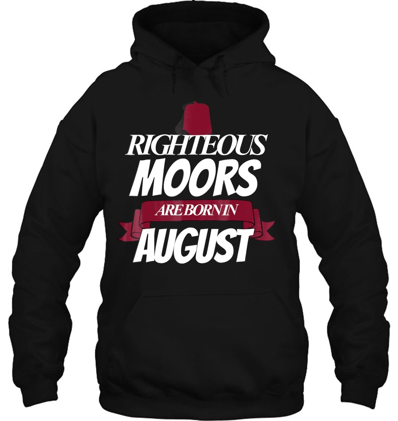 Moorish American S Righteous Moors August Bday Tee Mugs