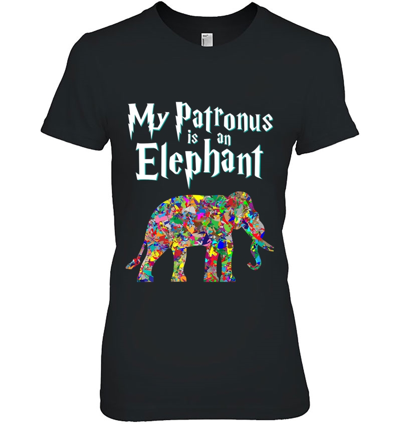 My Patronus Is A Elephant Cute Special Harry Fan Gift Premium Hoodie