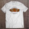 African American Baby Peeking From Belly Shirt Gift Tee