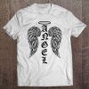 Angel Wings Halo Feathers God Awesome Funny Gift Tee