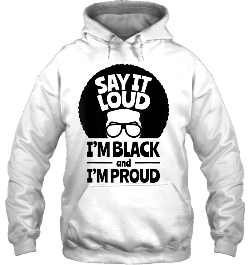 Black History Black & Proud Afro Shirt Mugs