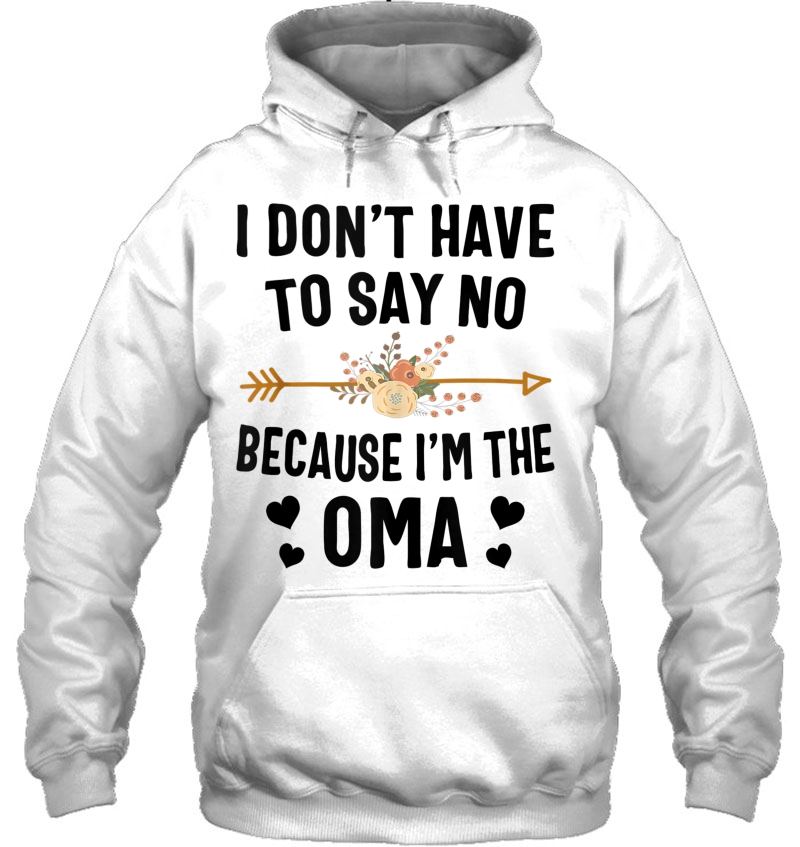 I Don't Have To Say No Because I'm The Oma Tank Top Mugs