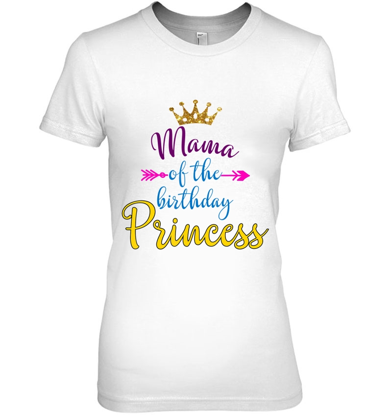 Mama Of The Birthday Princess Matching Family Hoodie