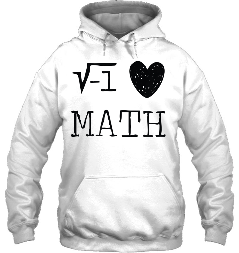 Math Shirts I Love Heart Math Root Of Negative 1 Math Pun Mugs