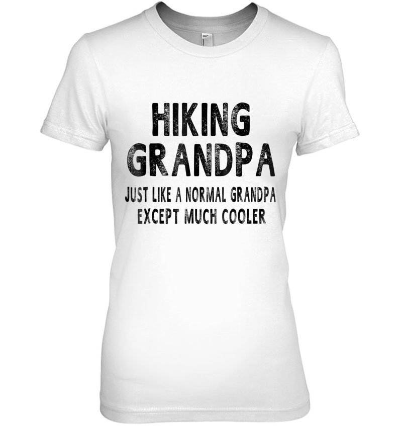 Mens Hiking Grandpa Shirt Father's Day Gift Men Sport Hoodie