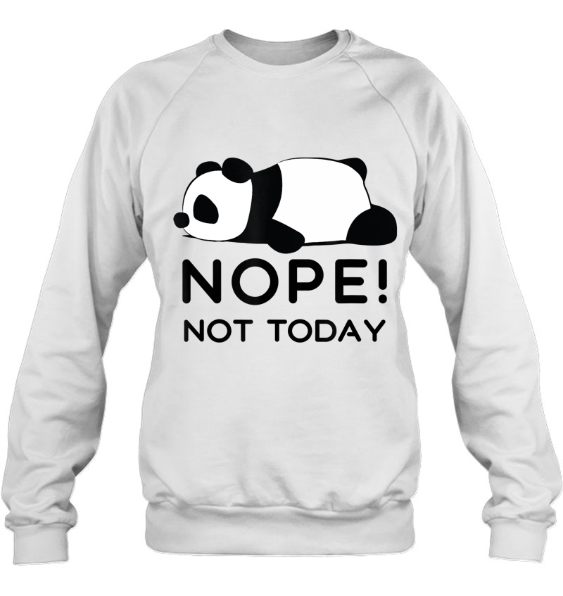 Nope, Not Today Cute Panda Introvert Mugs