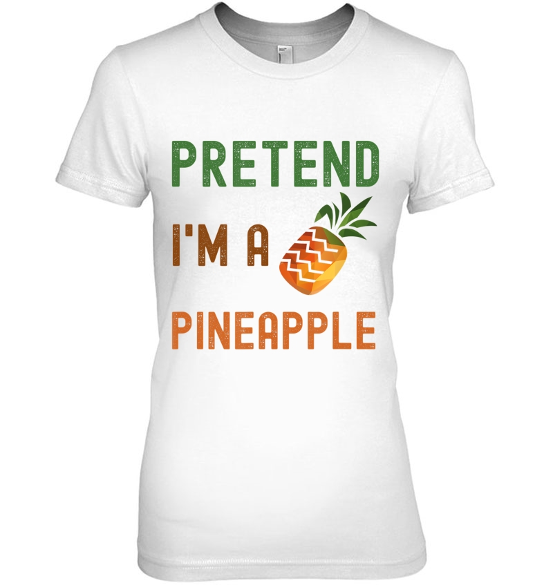 Pretend I'm A Pineapple Last Minute Costume Gif Hoodie