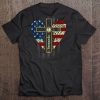 Paramedic Cross Wings American Flag Tee