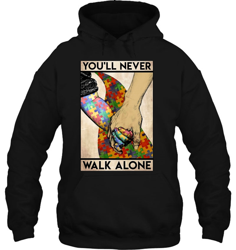 You'll Never Walk Alone Autism Awareness Disease Mugs