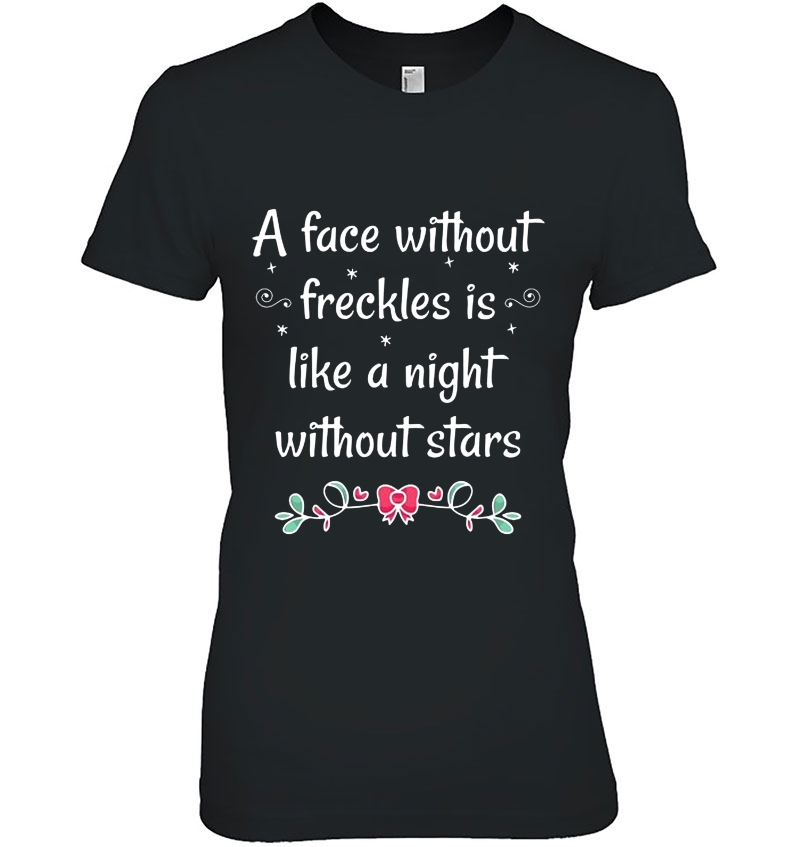 A Face Without Freckles Is Like A Night Without Stars Hoodie