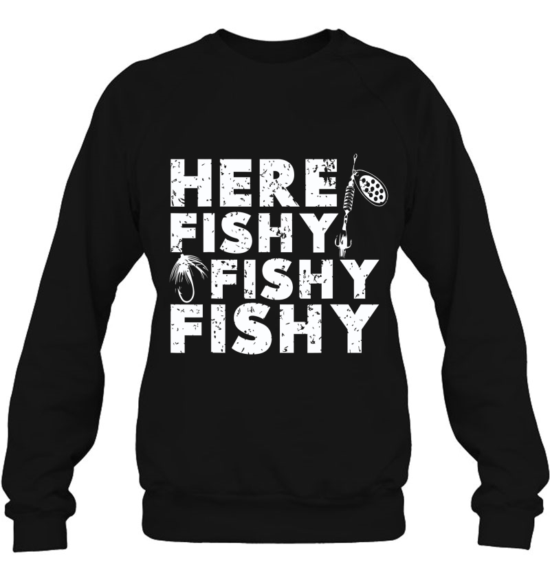 Here Fishy Fishy Fishy Funny Fisherman Mugs