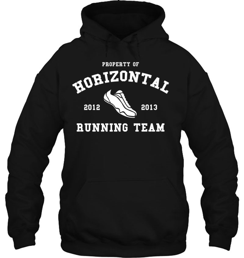 Horizontal Running Team Funny Sports Premium (Dark) Mugs