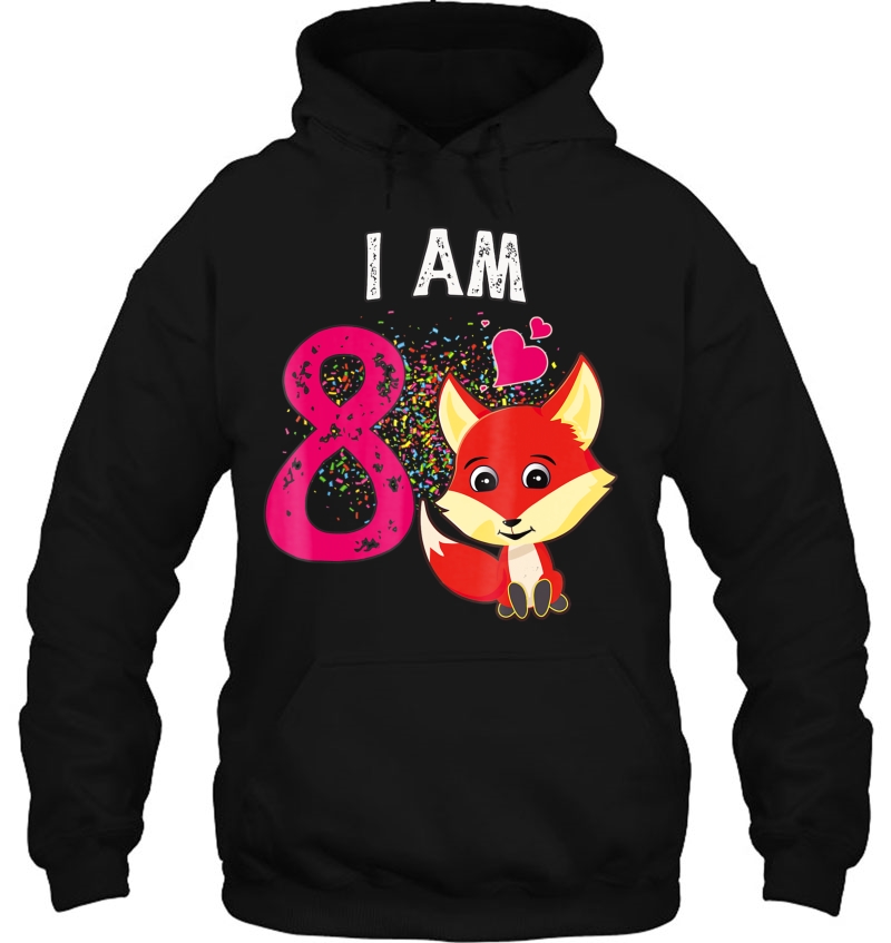 I Am 8 Fox Gift For 8 Year Old 8Th Birthday Mugs