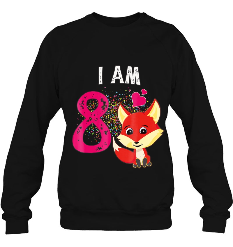 I Am 8 Fox Gift For 8 Year Old 8Th Birthday Mugs