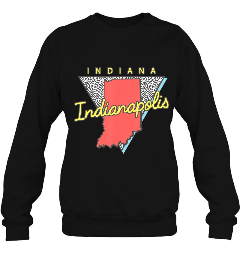 Indianapolis Indiana Vintage Retro In Sweatshirt