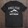 Kings Peak Utah Climbing Summit Club Outdoor Adventure Gift Tee