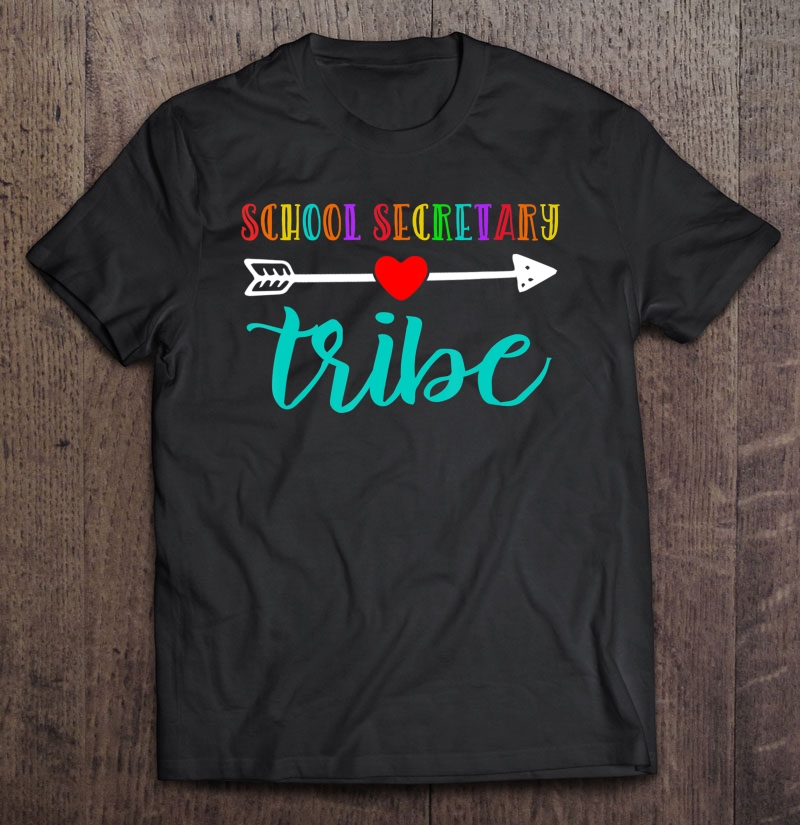 School Secretary Tribe Teacher Back To School Shirt