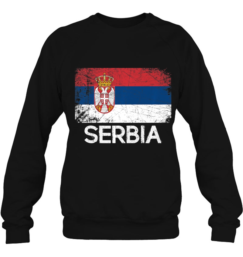 Serbian Flag Vintage Made In Serbia Gift Mugs