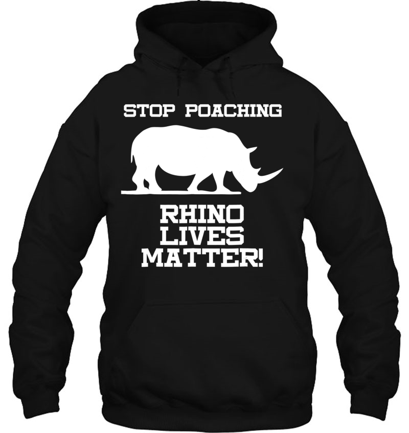 Stop Poaching Rhino Lives Matter - Rhino Shirt Mugs