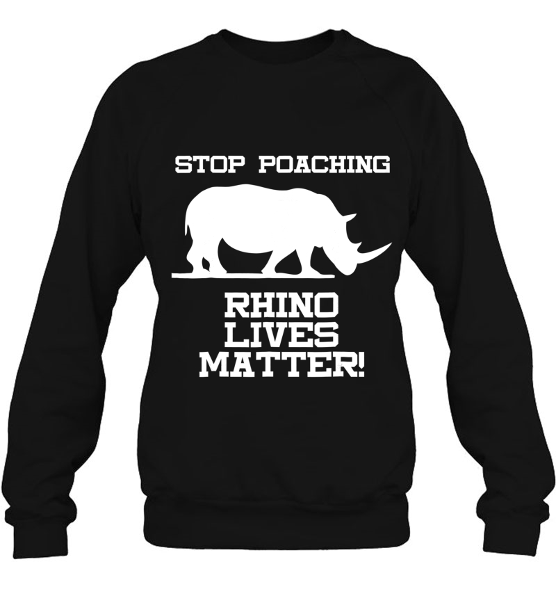 Stop Poaching Rhino Lives Matter - Rhino Shirt Mugs