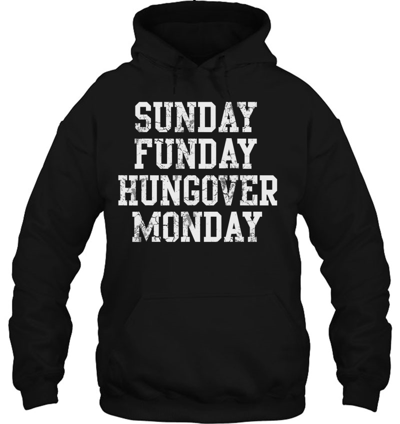 Sunday Funday Hungover Monday Football Men Women Mugs