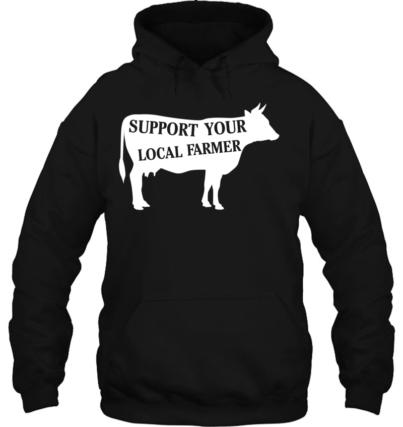 Support Your Local Farmer Cow Mugs