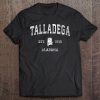 Talladega Alabama Al Vintage Athletic Sports Design Tee