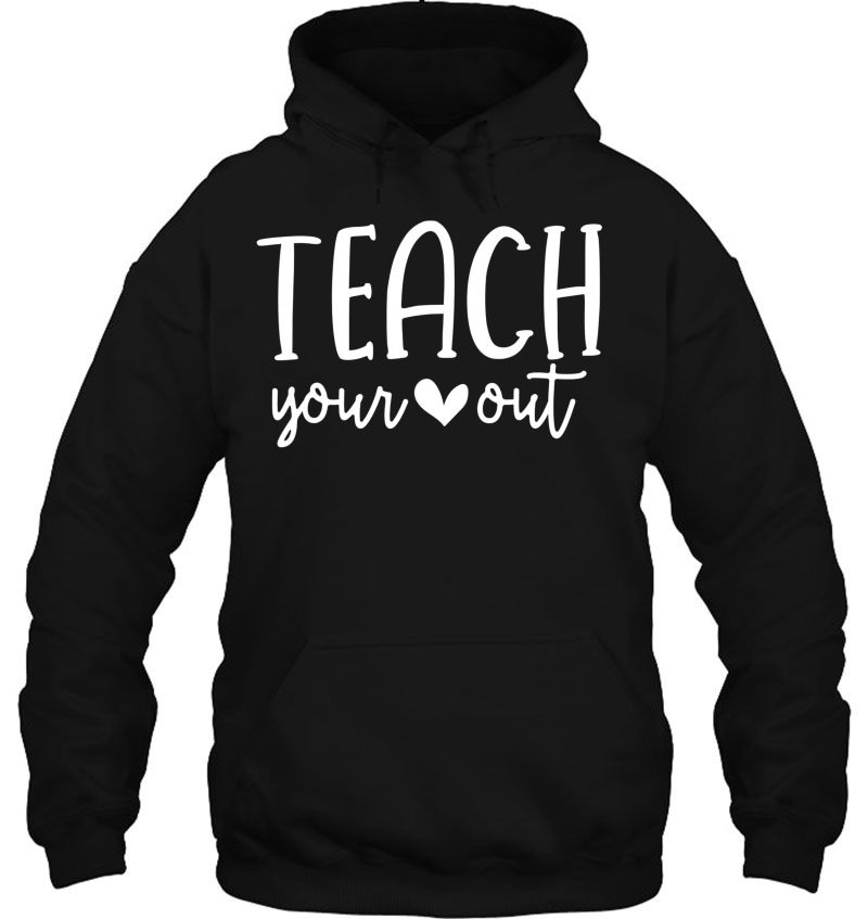 Teach Your Heart Out - Novelty Teachers Valentines Day Gift Mugs