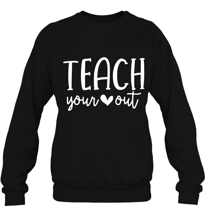 Teach Your Heart Out - Novelty Teachers Valentines Day Gift Mugs