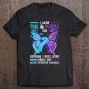 Teal And Purple Ribbon Suicide Prevention Awareness Tee