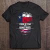 Texas Home Hawaii Roots State Tree Flag Shirt Love Gift Tee