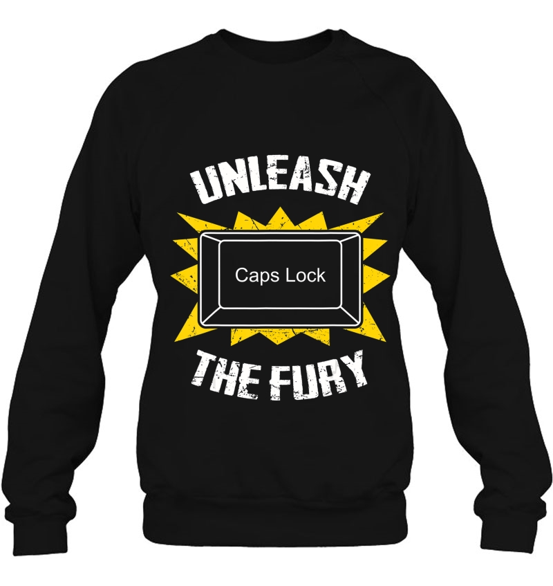 Unleash The Fury Caps Lock Email Mugs