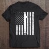 Us Navy Submarine Usa Flag Red Vessel Vintage Veteran Gift Tee