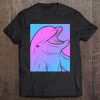 Vaporwave Dolphin Aesthetic - Pastel Goth Sealife Tee