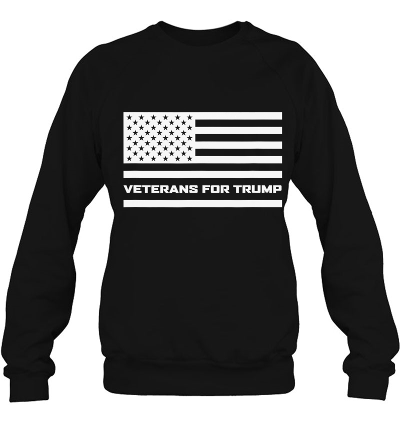 Veterans For Trump With White Horizontal Flag Design Mugs