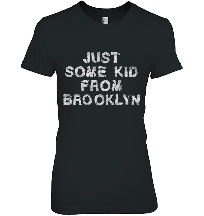 Vintage Just Some Kid From Brooklyn Retro Hoodie